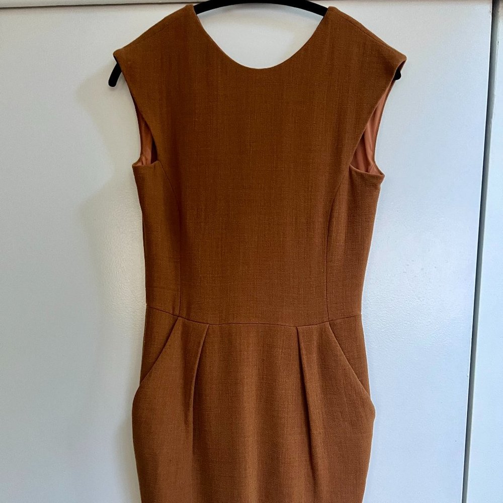 Emporio Armani Mustard Orange Ochre Dress